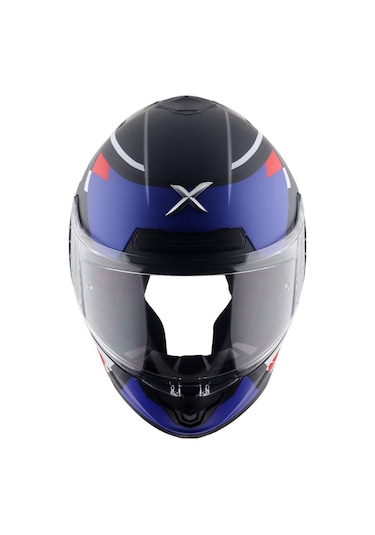 Axor Saber X Sports Kapalı Kask Mavi - Siyah