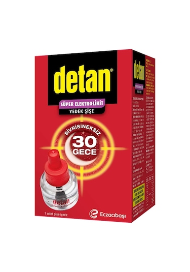Detan Süper Elektrolikit Yedek Şişe 30 Gece