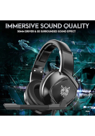 Onikuma K19 Kulak Üstü Kablolu Oyuncu Kulaklığı