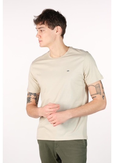 Arma Erkek Büyük Beden Bisiklet Yaka Tişört Y22374868501 Bej Arma Erkek Büyük Beden Bisiklet Yaka Tişört Y22374868501 Bej