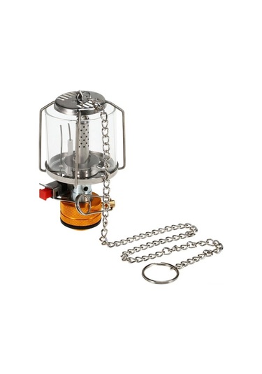 Willowhaven Kamp Feneri Seti: Taşınabilir Gazlı Fener + 3 Renkli Işık Tel + Adaptör Çok Renkli