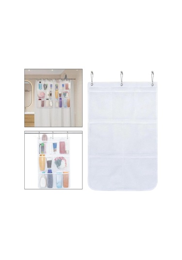 Suntek Asılı Duş Düzenleyici Çok İşlevli Duvara Monte Beyaz