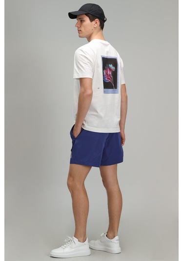 Lufian Aldor Erkek Deniz Şortu Saks 111220079100240 Saks Mavisi