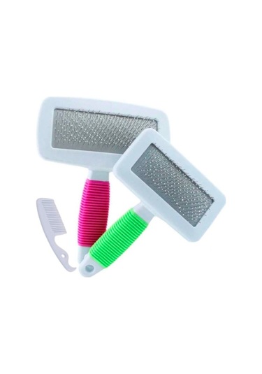 Buffer Telli Küçük Boy Kedi Tüy Bakım Seti