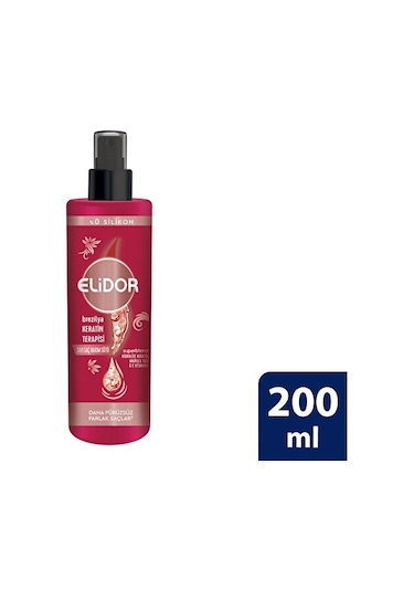 Elidor Brezilya Keratin Terapisi Saç Bakım Sütü 200 ML