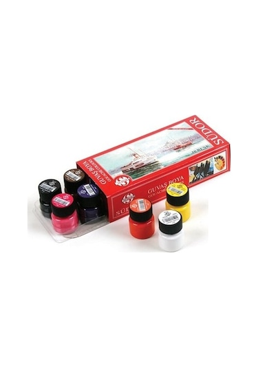 Südor Guaj Boya Şişe 10 Lu 20 ML Sd522 Çok Renkli