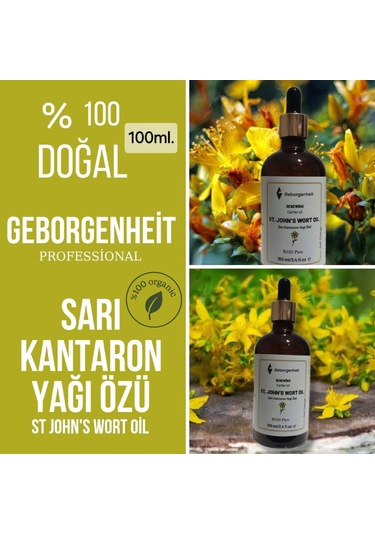 Geborgenheit Sarı Kantaron Yağı Özü 100 ML