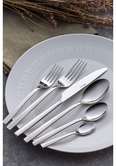 Karaca  Juniper Elegance  84 Parça 12 Kişilik Kutulu Çatal Kaşık Bıçak Takımı