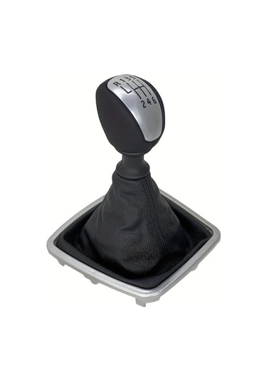Dashanshop Renault Laguna Mk3 2007-2014 6 İleri Siyah Vites Topuzu Ergonomik Kolay Montaj