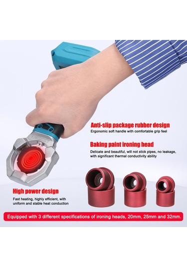 Geevorks Lityum Su Boruları Eritme Cihazı Ev Ppr Kaynak Makinesi