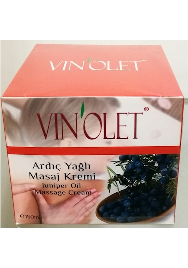 Vinolet Ardıç Yağlı Masaj Kremi 3 x 150 ML