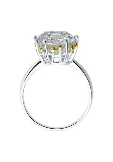 Sokolov 925 Ayar Gümüş Mücevher Klasik Yüzük 7715524 Gri