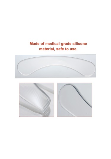 Youtek Yeniden Kullanılabilir Silikon Nazolabial Kırışıklık Yastığı - 4'lü Set