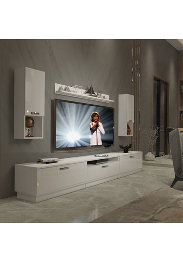Decoraktiv Trendstyle 270da Mdf Tv Ünitesi Tv Sehpası Beyaz