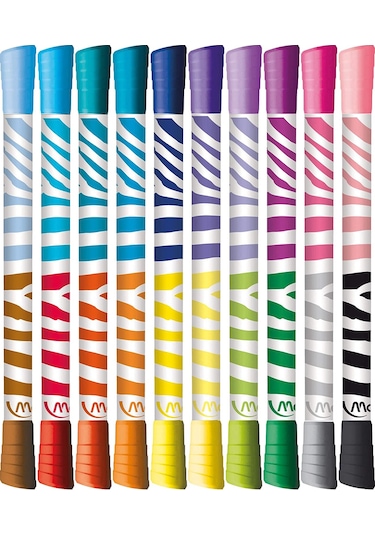 Maped Keçeli Boya Kalemi Duo Tip 10 Lu 20 Renk 847010