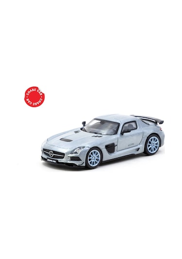 Tarmac Works 1/64 Mercedes-benz Sls Amg Coupé Black Series Matte Blue - Global64