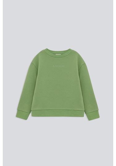 Kids Boy Nakiışlı Sweatshirt Yeşi̇l