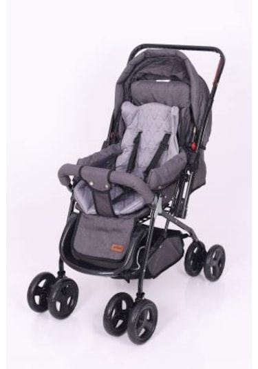 City Comfort Line Çift Yönlü Bebek Arabası Füme