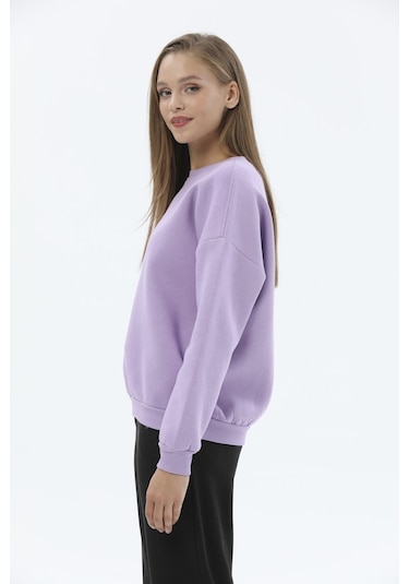 First Company Kadın Sweatshirt 2424BS130836 - Lila