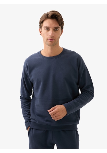 Blackspade Erkek Sweatshirt 40839 - Lacivert Lacivert