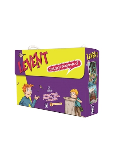 Levent Türkiye'yi Geziyor 2 - 5 Kitap Takım - Mustafa Orakçı - Timaş Çocuk