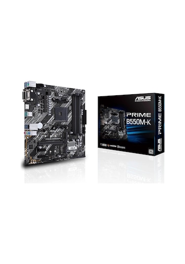 Asus Prime B550M-K AMD B550 4800 MHz (OC) DDR4 Soket AM4 mATX Anakart