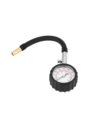 Yaleker Oto Lastik Basınç Ölçer, 0-100 Psi Aralığı, Kesin Deflasyon Tuşu, Dayanıklı Kauçuk Korumalı, Taşınabilir Ve Kolay Kullanım