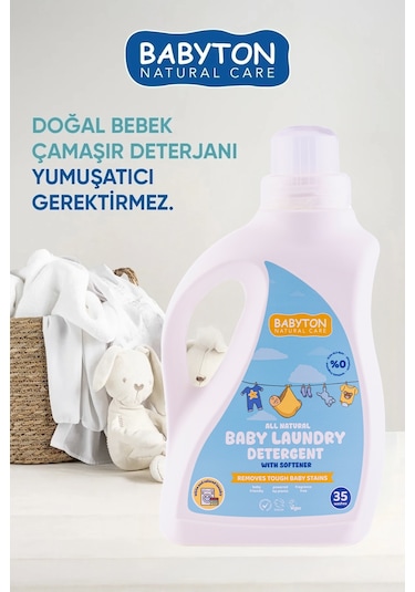 Doğal Bebek Çamaşır Sabunu Bitkisel Deterjan