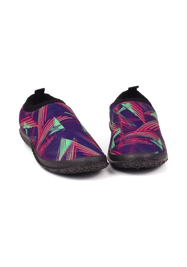 Unisex Lila Kaydırmaz Tabanlı Ergonomik Tasarımlı Dayanıklı Plaj, Havuz, Deniz Ayakkabısı Lila