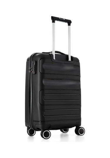 Ççs 5225 Polipropilen Kabin Boy Valiz-siyah Siyah