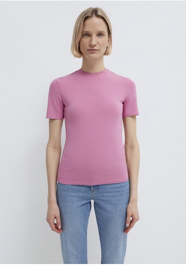 Mavi - 2li Kadın Basic Tişört 1611372-71187 Pembe