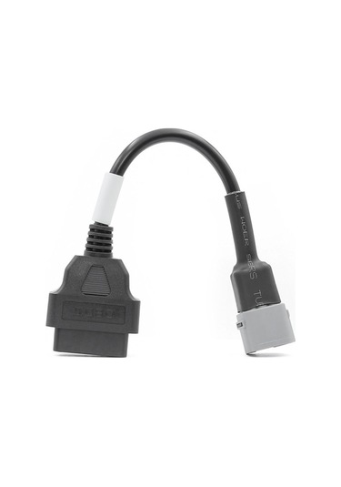 Motor Durum Monitörü, Suzuki Uyumluluğu İçin Isıya Dayanıklı Motosiklet Obd2 Teşhis Kablosu, Dayanıklı Plastik Metalden Hafif Adaptör