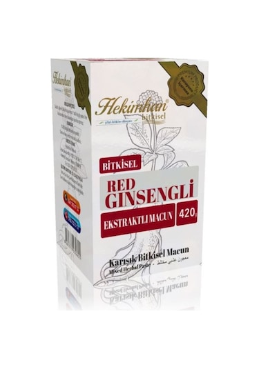 Hekimhan Red Ginsengli Karışık Bitkisel Macun 3 x 420 G