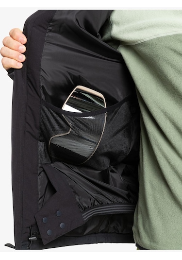 Quiksilver Dawson Erkek Kayak/snowboard Mont-eqytj03451 Kvj0-true Black Siyah