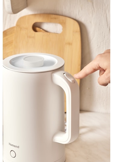 Homend Heatrow Cooltouch 1618H Paslanmaz Çelik El Yakmaz Gövdeli Su Isıtıcısı