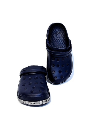 De-fa Byron Lacivert Crks Erkek Çocuk Havuz Plaj Günlük Terlik 001