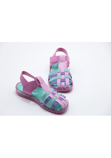 Ayakkabımood Arz Ortopedik Taban Kız Çocuk Sandalet Ayakkabı Fujya-mor