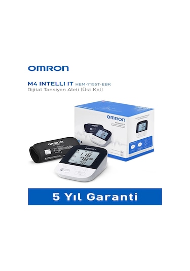 Omron M4 Intelli IT HEM-7155T-EBK Koldan Dijital Tansiyon Aleti