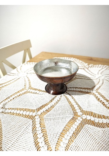 Modabakir Ayaklı Sunumluk, Meyve Sepeti Bakır