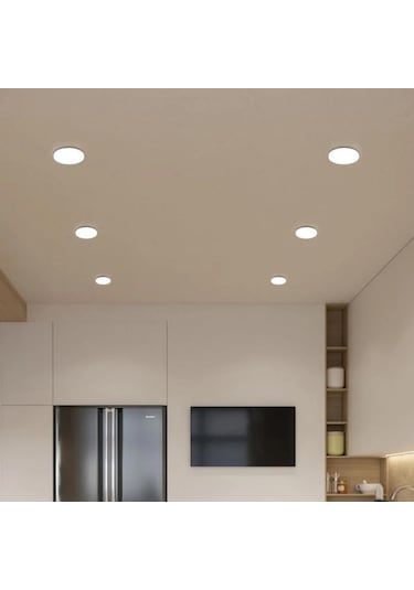 Forlife 18 Watt Delik Çapı Ayarlanabilir Led Panel Armatür Günışığı Beyaz