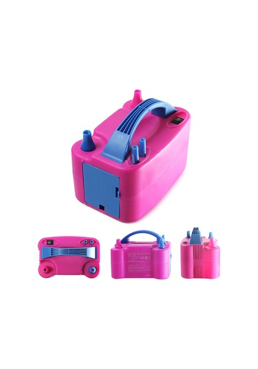 Wezone Taşınabilir Balon Şişirme Makinesi - 600w Çift Delikli Hızlı Şişirme