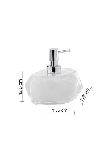 Chanelle Banyo Seti, Tezgah Üstü - Beyaz