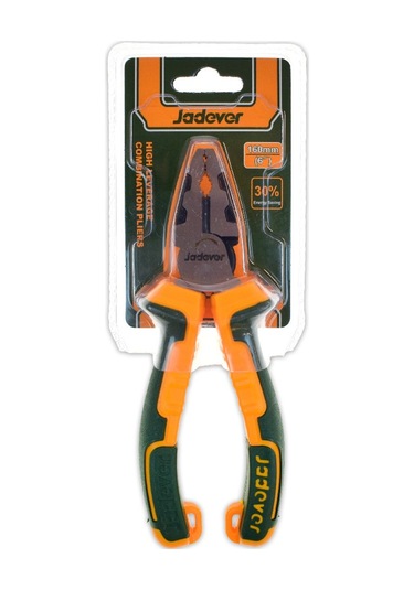 Jadever Kombine Pense, 160mm, Siyah-turuncu