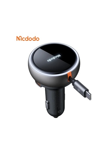 Mcdodo Cc-4850 80w Geri Çekilebilir Kablolu Hızlı Araç Çakmak Şarj Cihazı