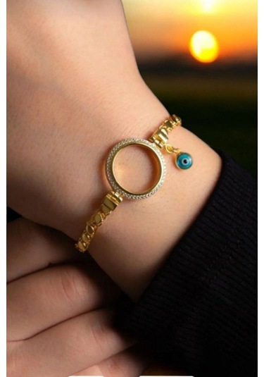 Modagümüşevi 925 Ayar Gümüş Pullu Zincir Tasarımlı Çeyrek Altın Bileklik, Çeyrekli Gümüş Bileklik