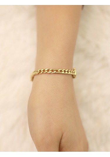 İ Harfi Gurmet Bileklik Altın