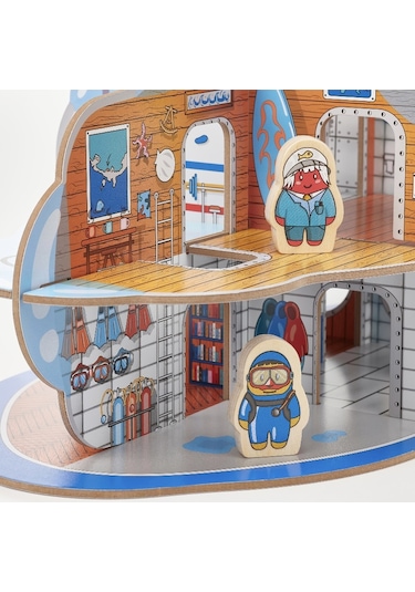 Blavıngad Oyun Seti Eğitici Blok Denizaltı 11 Parça Oyuncak