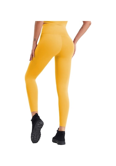 Kadın Temel Katman Yoga Tayt Pantolon Yüksek Bel Kalça Kaldırma Tayt Koşu Egzersiz Eğitimi Spor Salonu Fitness Spor Pantolonları Çabuk Kuruyan Sarı Kadın Temel Katman Yoga Tayt Pantolon Yüksek Bel Kalça Kaldırma Tayt Koşu Egzersiz Eğitimi Spor Salonu Fitness Spor Pantolonları Çabuk Kuruyan Sarı
