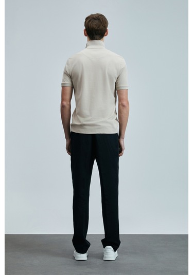 Lufian Erkek T Shirt 111040206s2 Ekru-turuncu Ekru - Turuncu