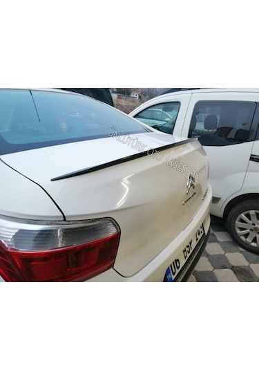 OtoÇizgi Citroen C-Elysee Bagaj Üstü Spoiler Piano Black-Parlak Beyaz OtoÇizgi